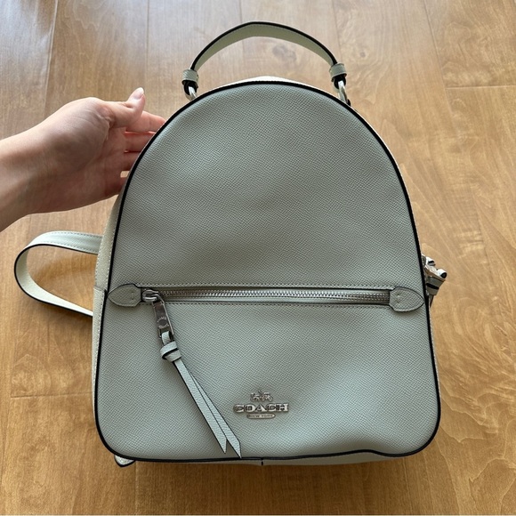 Coach Jordyn Backpack, Light Sage, Women’s Green Leather Backpack main image 10